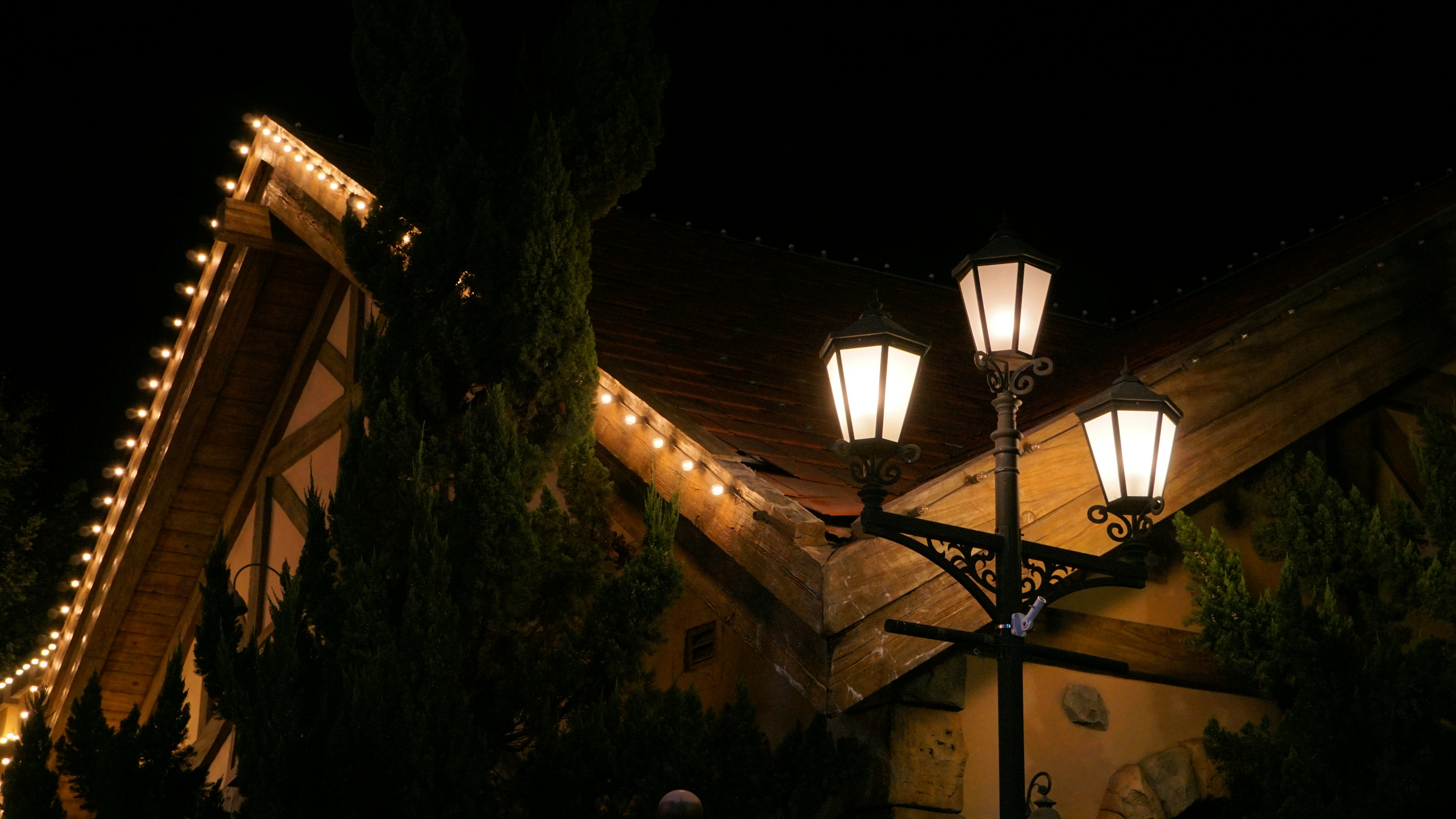 Security Lighting Setup